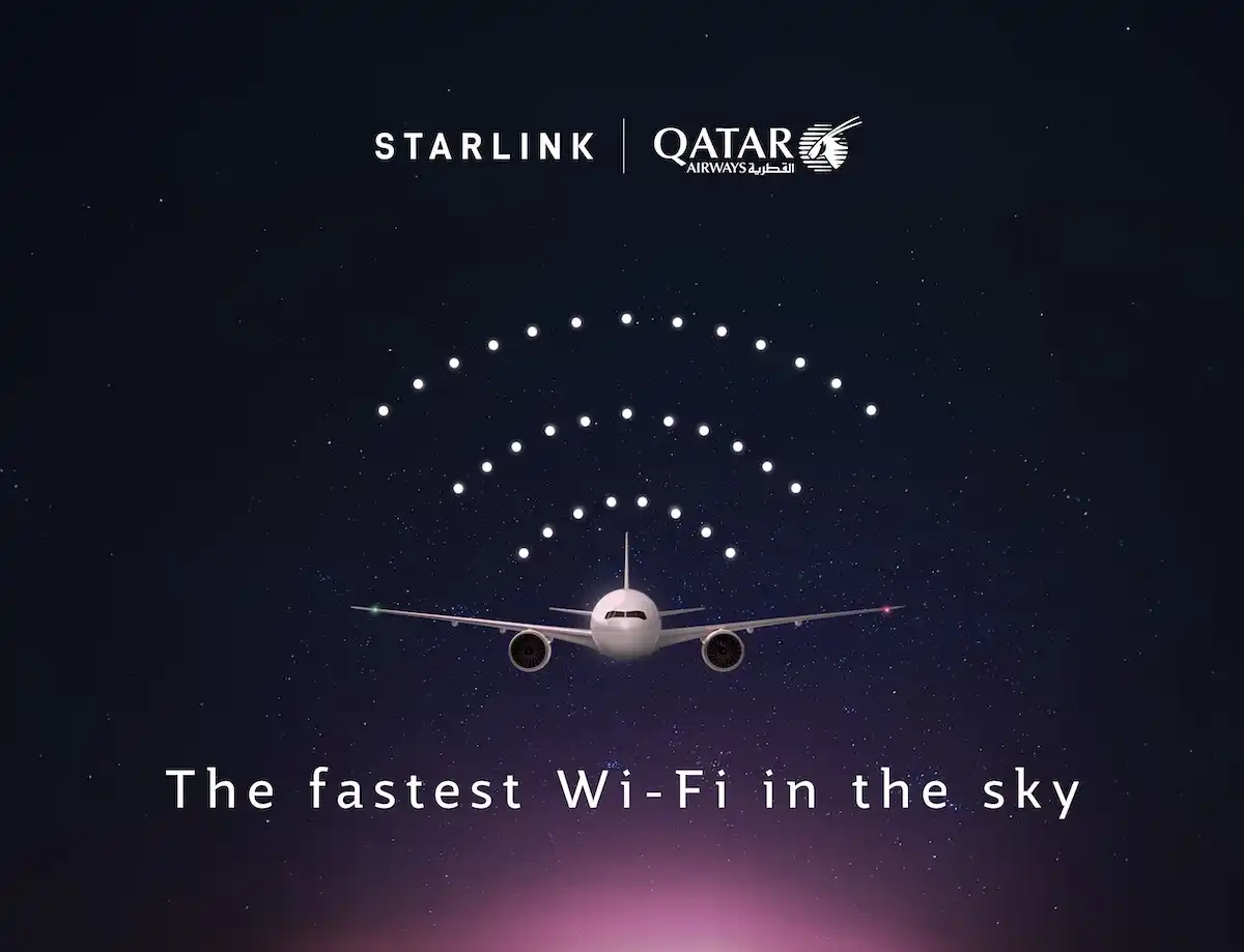 Starlink on qatar boeing 777