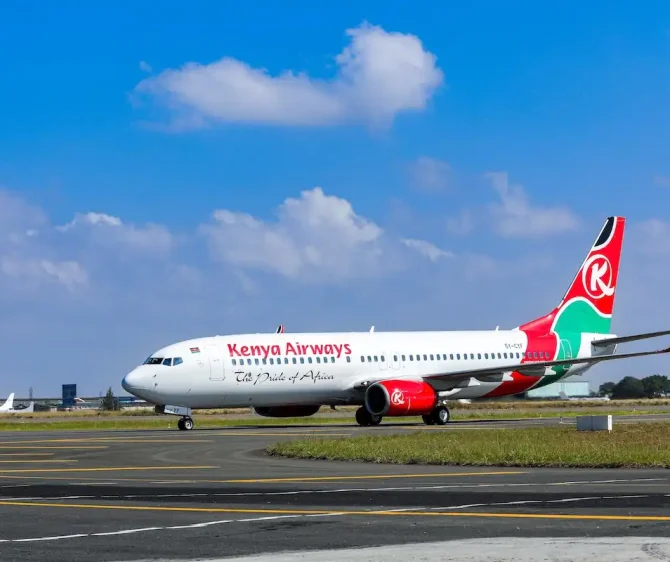 Kenya airways boeing 737 800