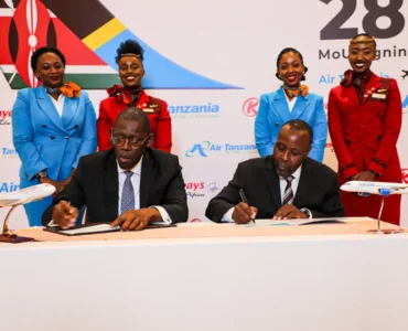 Kenya Airways Air Tanzania MOU