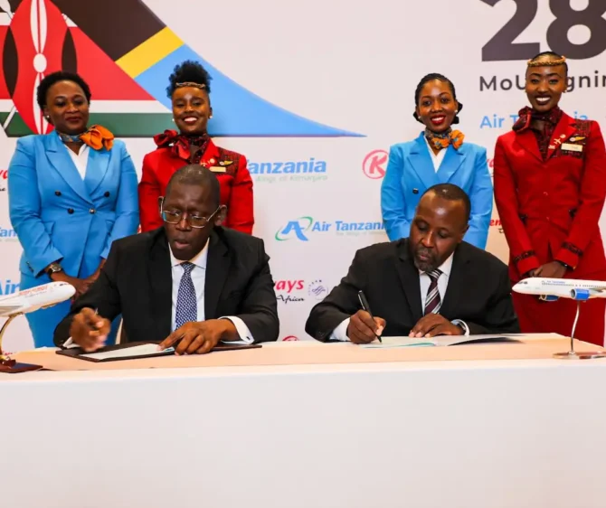 Kenya Airways Air Tanzania MOU