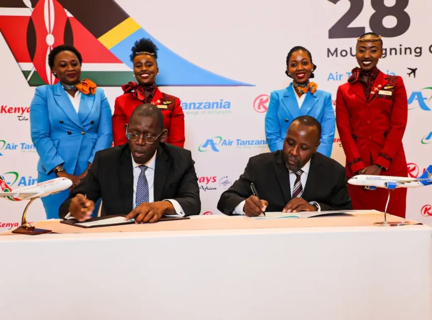 Kenya Airways Air Tanzania MOU