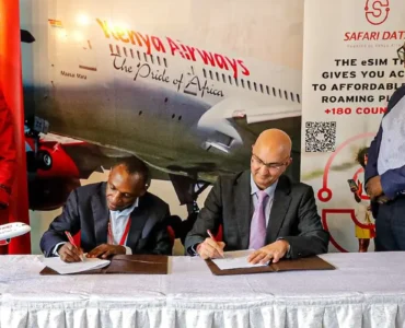 Kenya Airways KQSafari Data with RoamBuddy