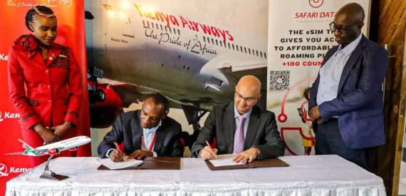 Kenya Airways KQSafari Data with RoamBuddy