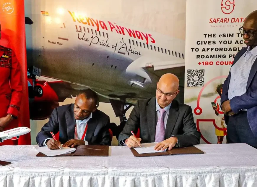 Kenya Airways KQSafari Data with RoamBuddy